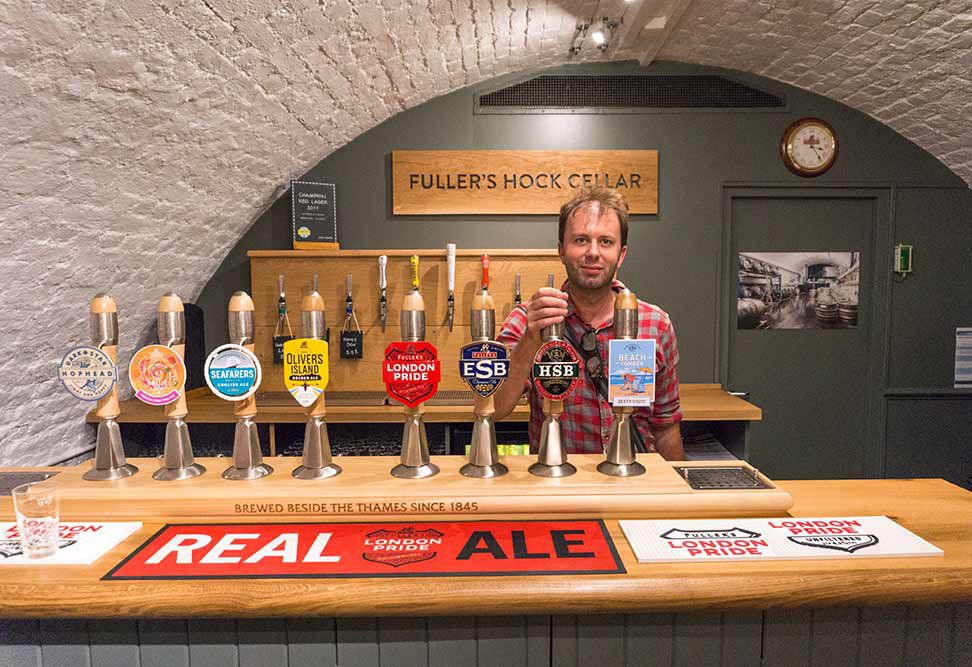 Fullers Brewery Tour in Chiswick London