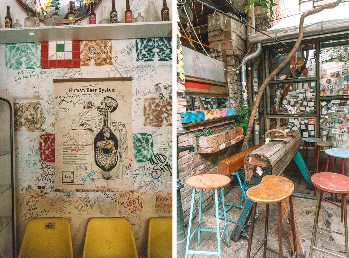 Exploring Szimpla Kert, Budapest's best ruin bar | travel blog