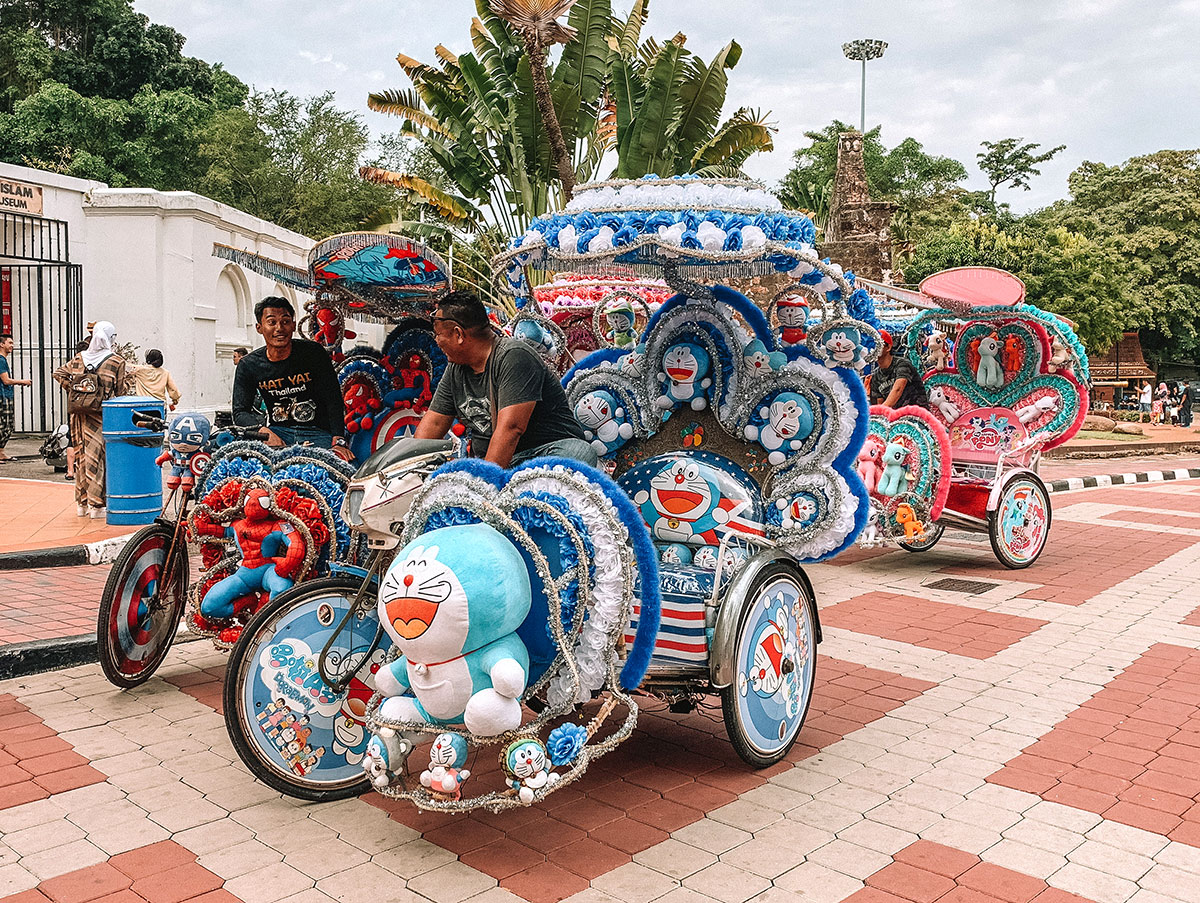 Top things to do in Melaka / Malacca Malaysia | blog post | cyclo trishaw