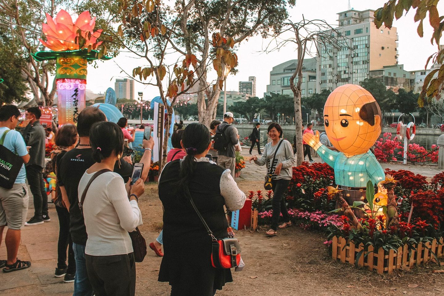 Taiwan Chinese New Year Visiting the Kaohsiung Lantern Festival and