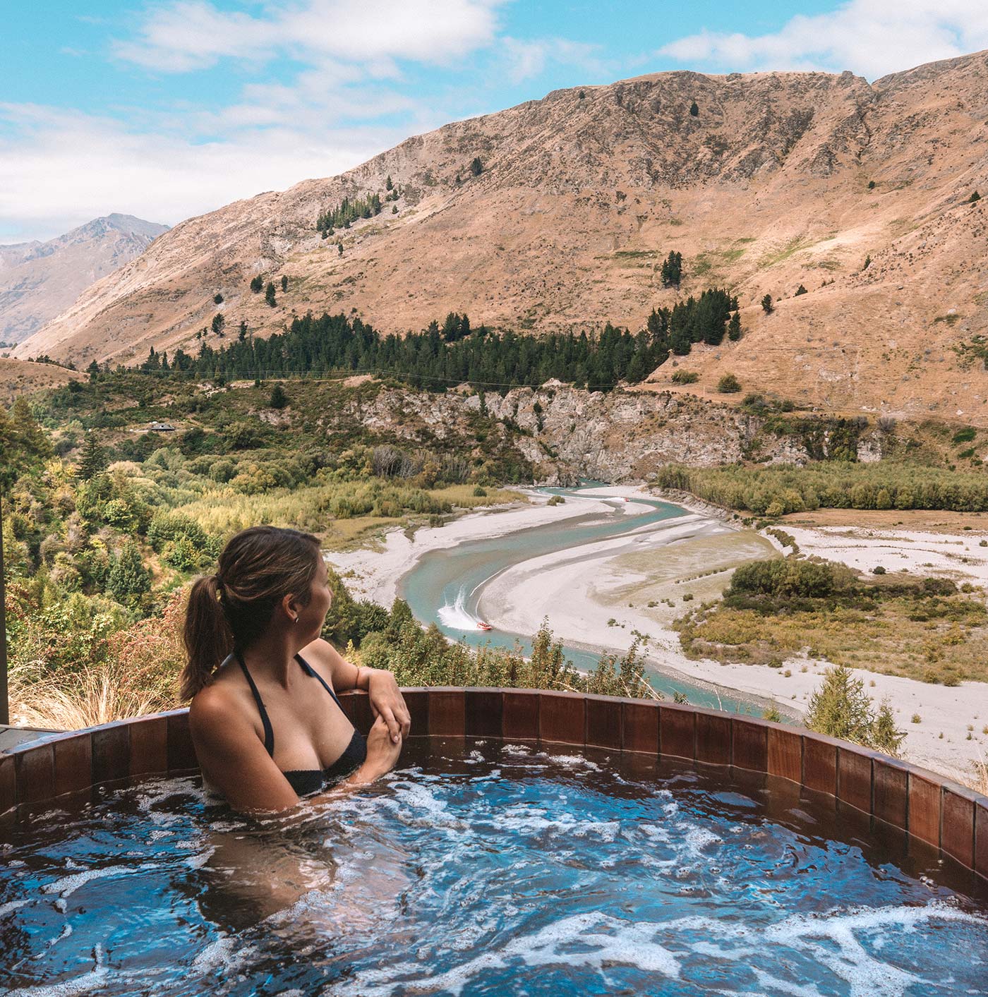 The ultimate guide -  things to do in Queenstown, New Zealand blog post - onsen hot pools