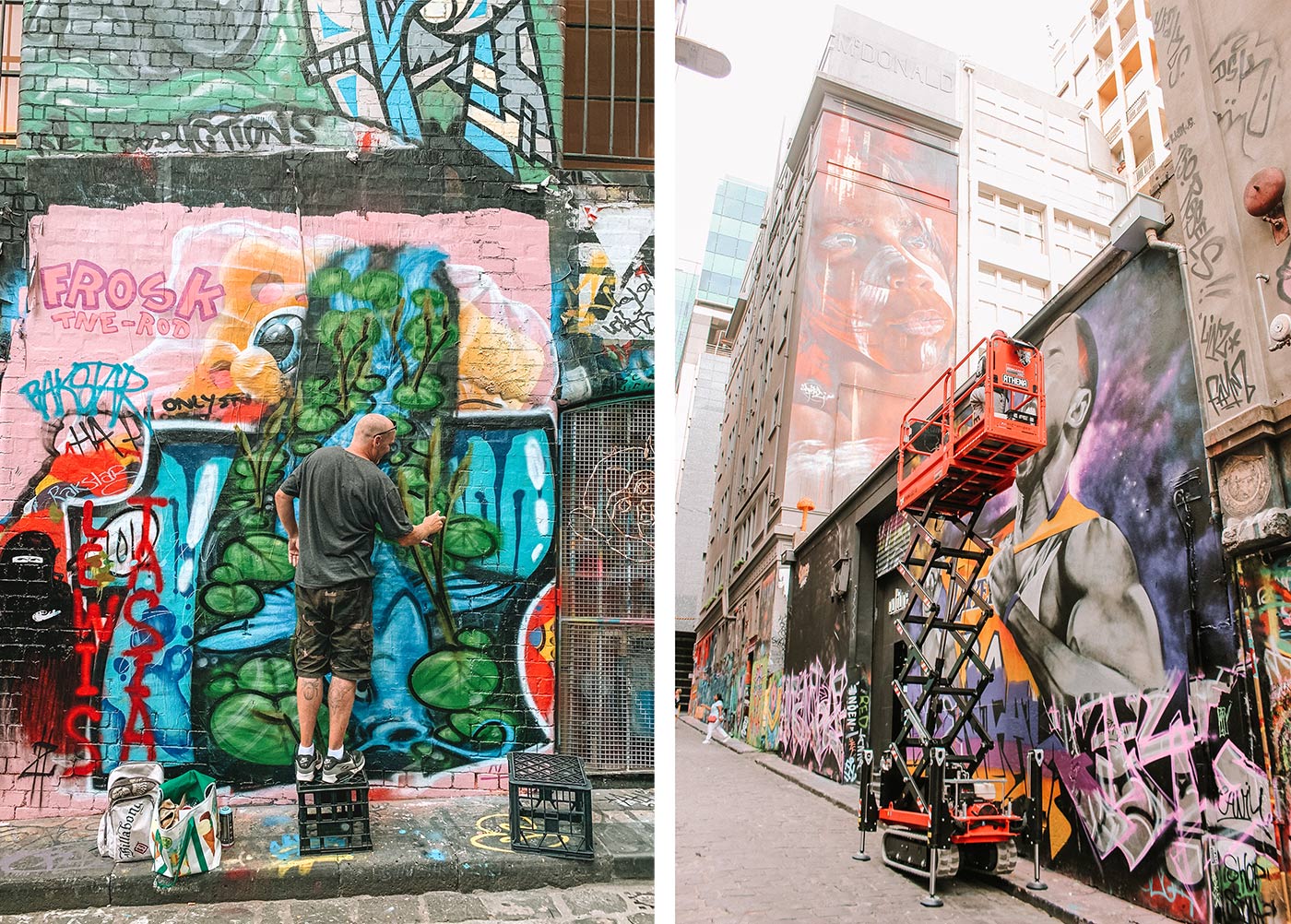 A Tour of Melbourne street art, Australia blog post