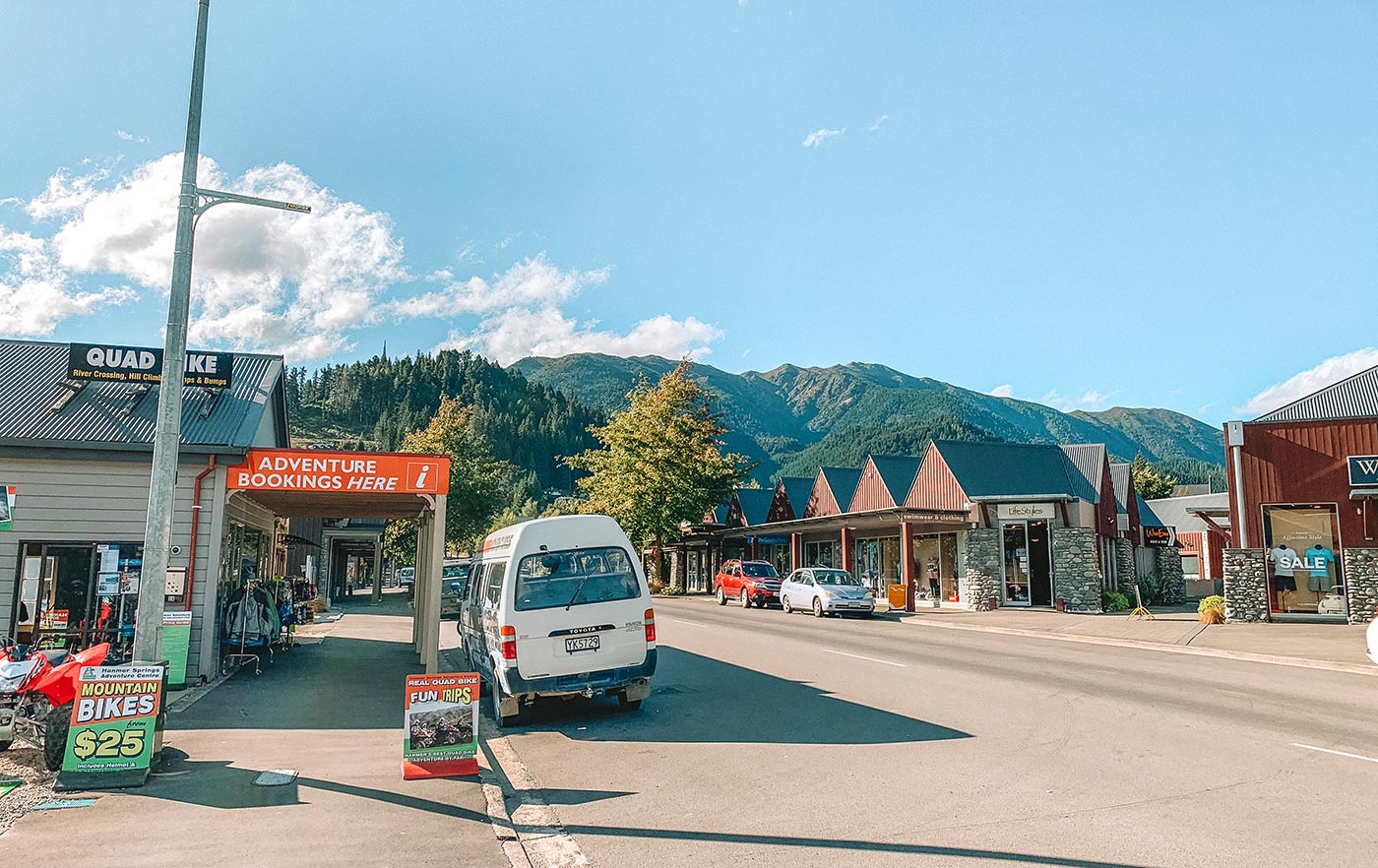 How to spend a day in Hanmer Springs, New Zealand | things to do | blog post