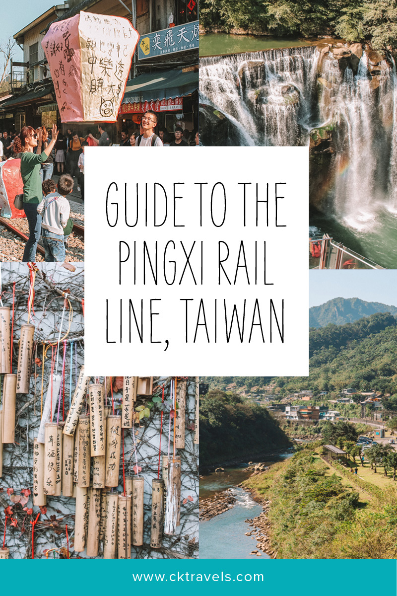 A day trip along the Pingxi Line in Taipei, Taiwan | travel guide | blog post