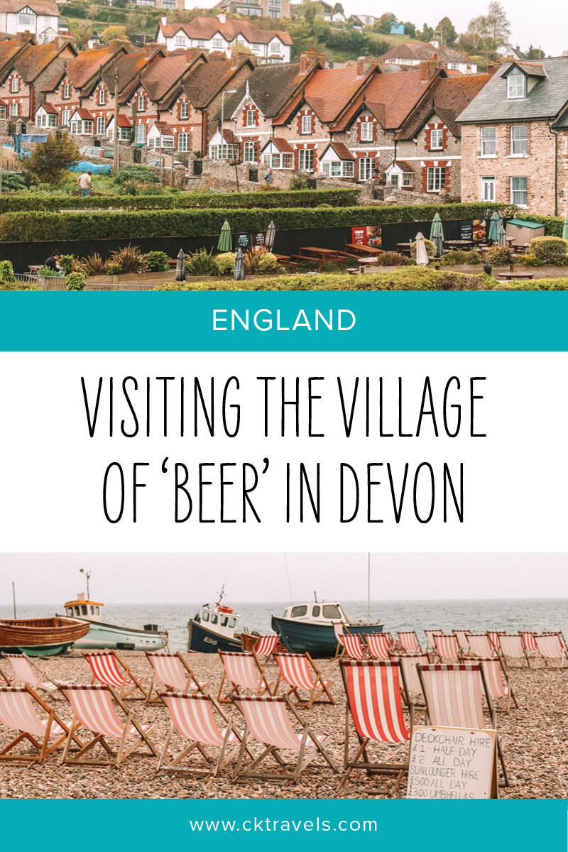 Visiting the Village of ‘Beer’ in Devon, UK blog post 