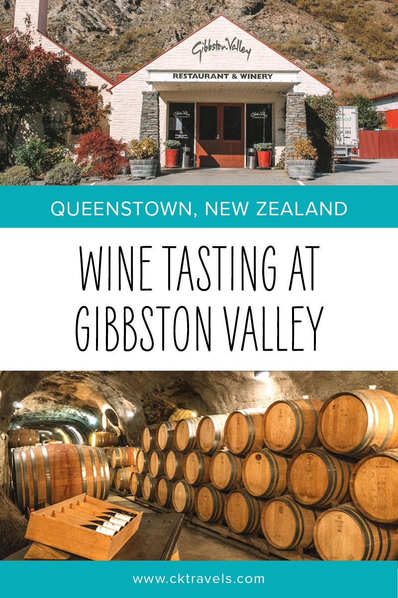 A wine tour at Gibbston Valley, Queenstown, New Zealand