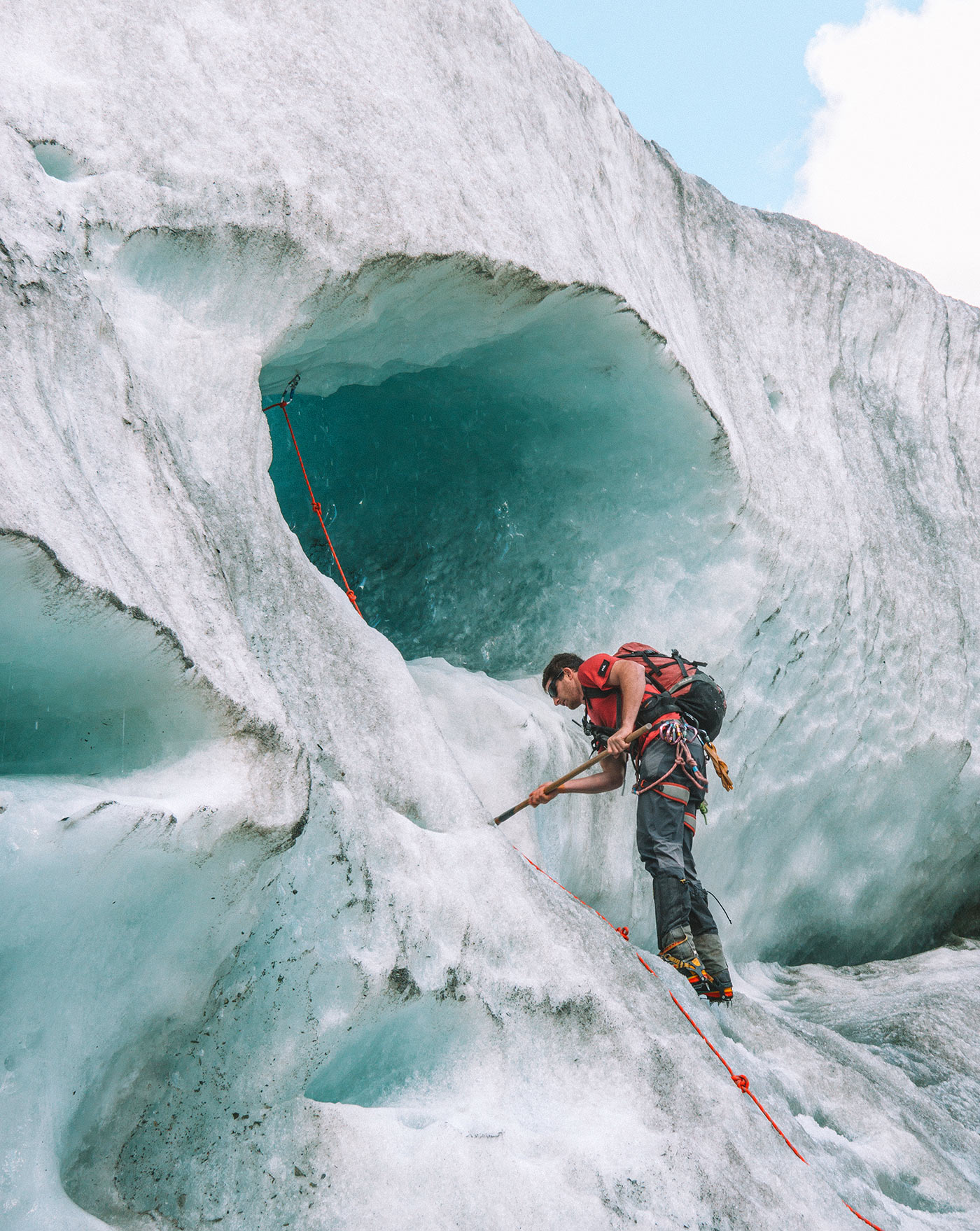 Franz Josef Glacier Heli Hike tour walk on ice New Zealand
