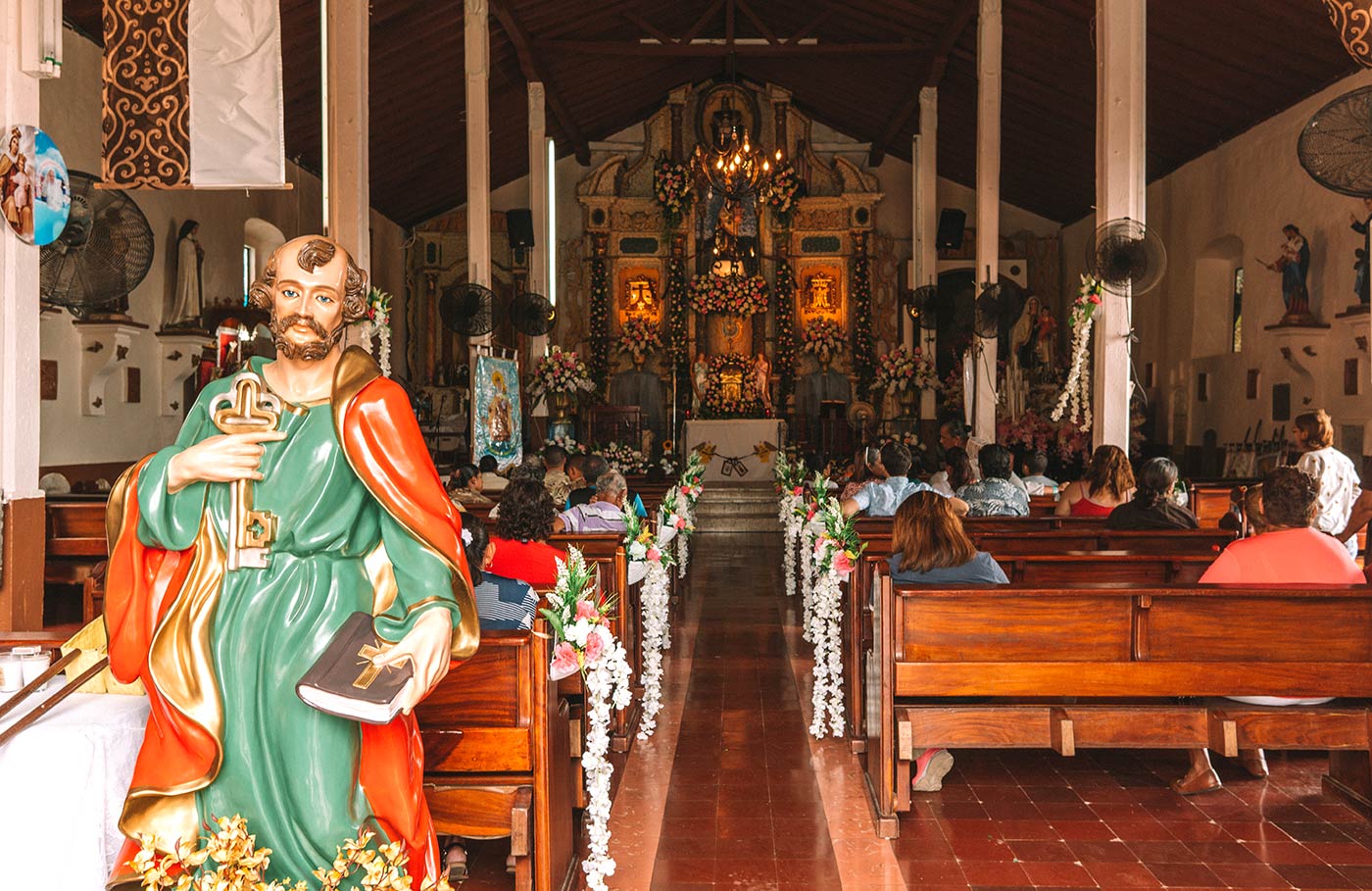 St Peter’s Church / Church of San Pedro Taboga Island in Panama City 