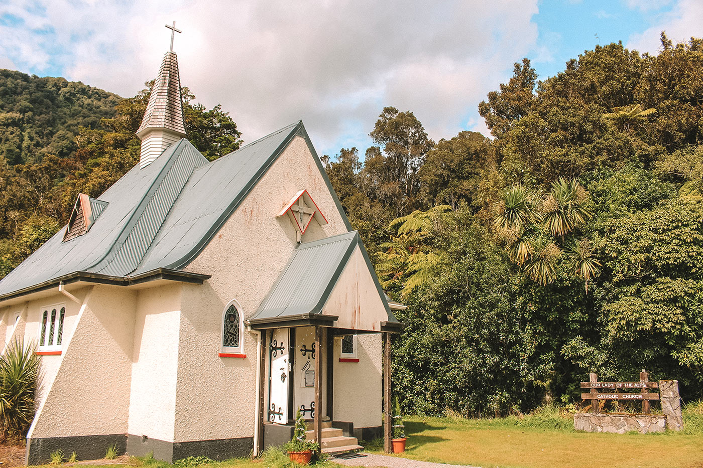 Our Lady of the Alps Catholic Church Franz Josef New Zealand