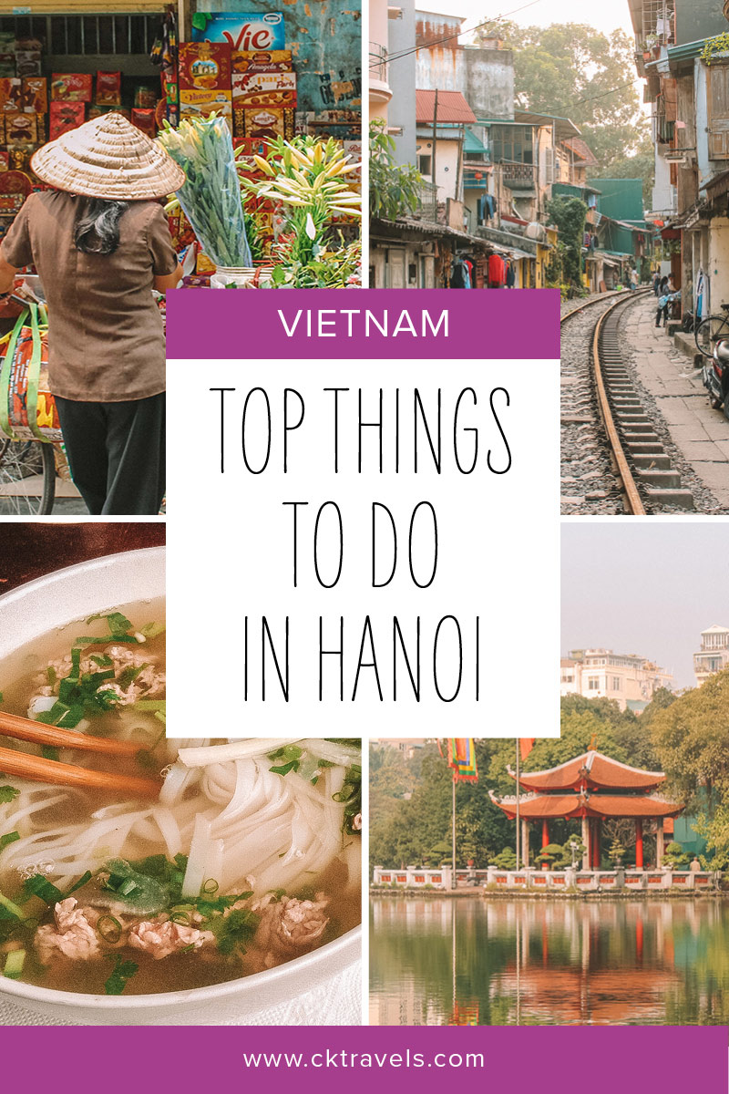 Things to do in Hanoi blog post