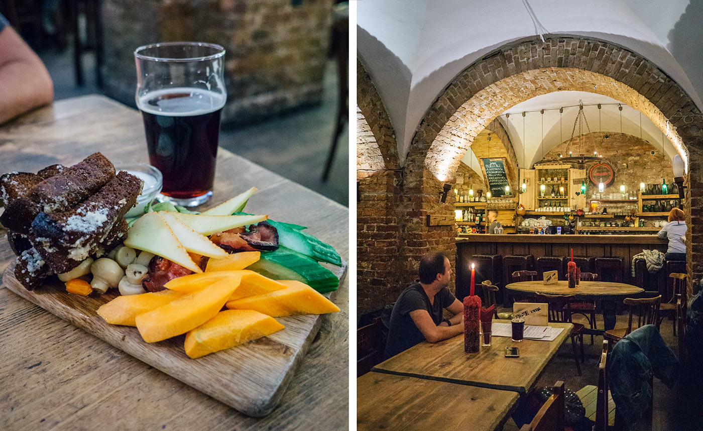 The best cheap eats in Riga, Latvia blog  | cheap food | Folkklubs ALA Pagrabs beer platter
