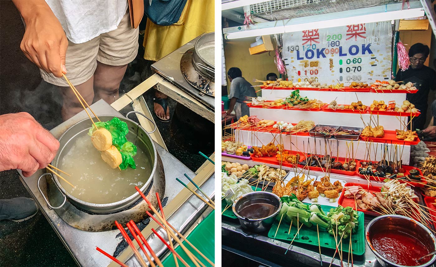 Top foods to try in Georgetown - Penang, Malaysia blog post | Lok Lok 