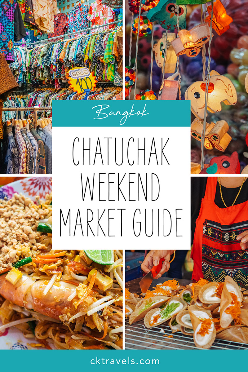 Chatuchak Weekend Market in Bangkok - the ultimate guide blog post
