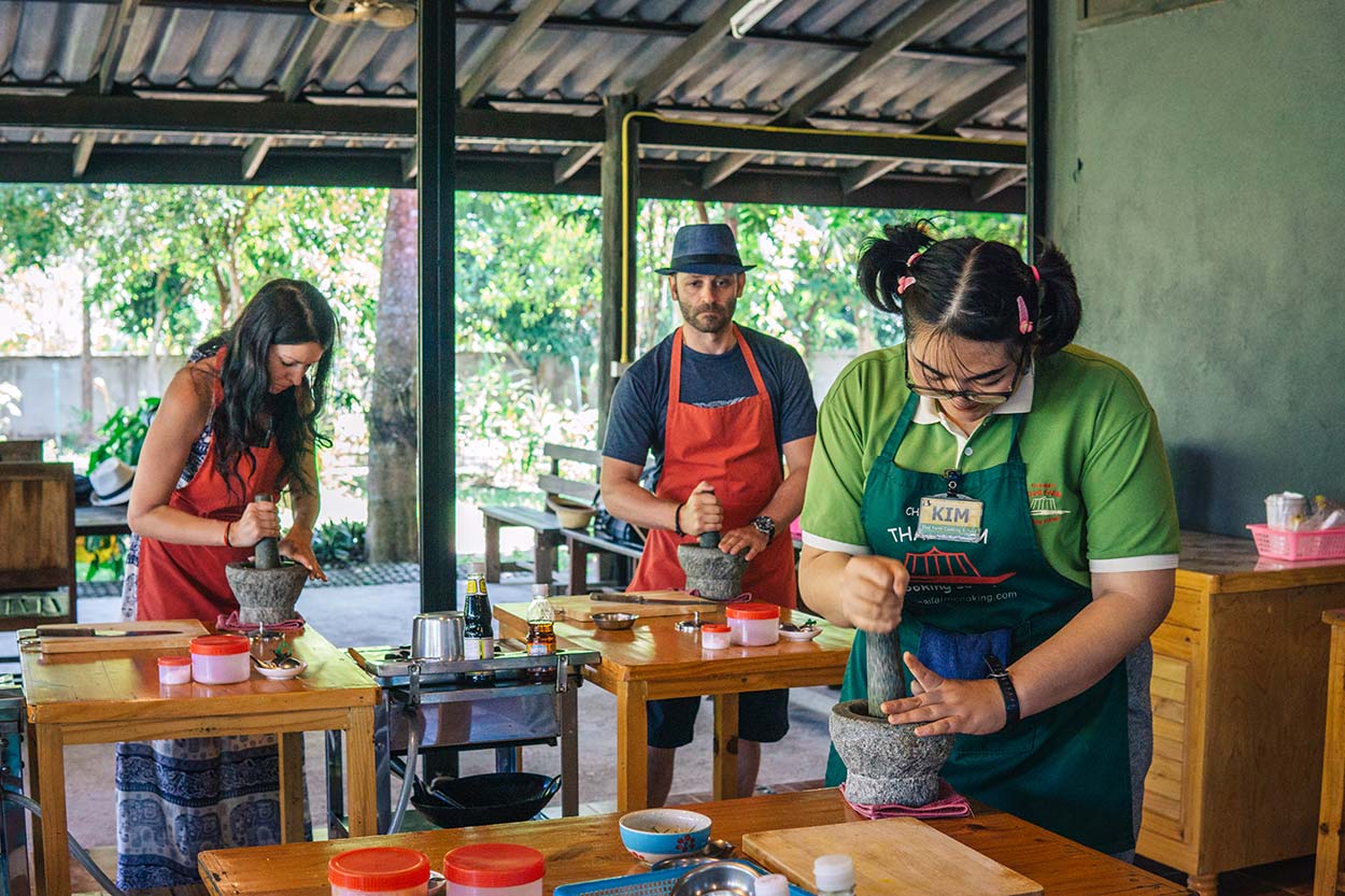 A Day at the Thai Farm Cooking School in Chiang Mai review blog post