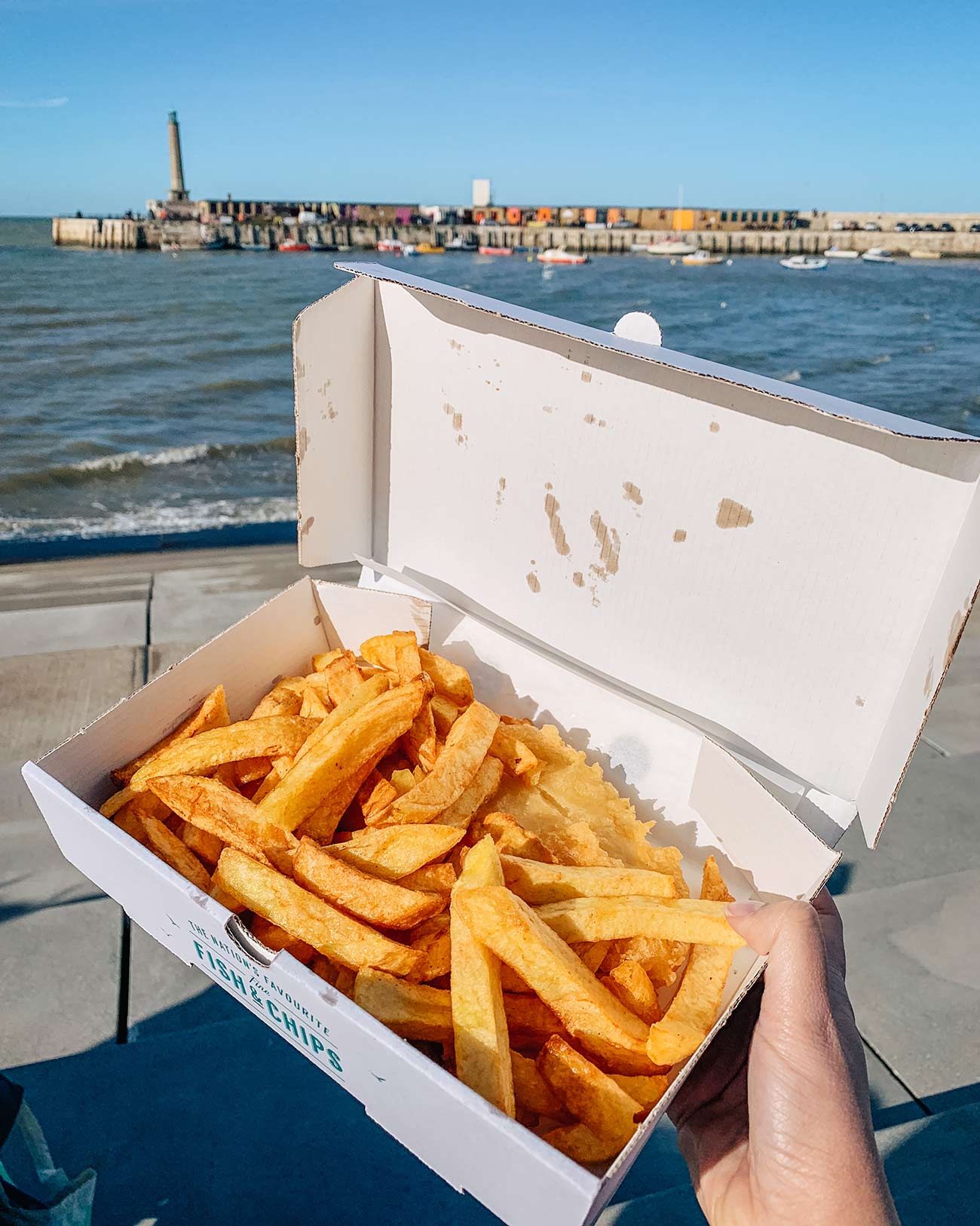fish and chips margate  Peter’s Fish Factory