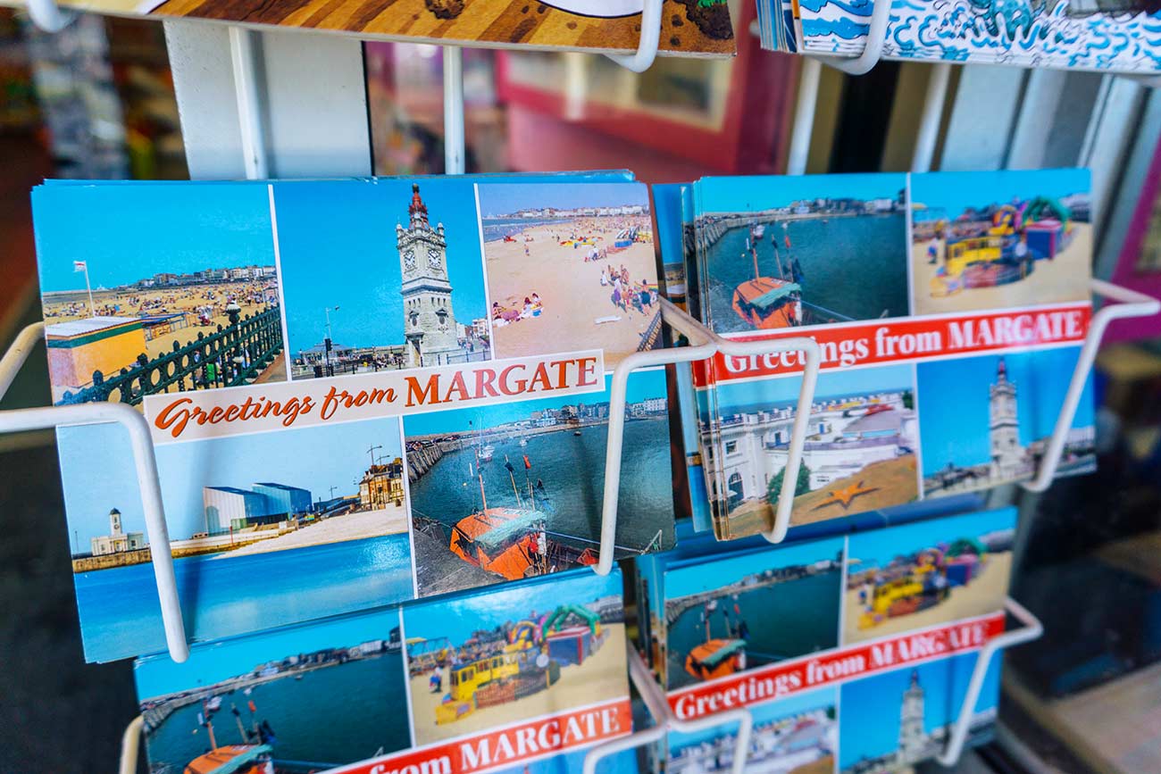 Top things to do in Margate, - postcards