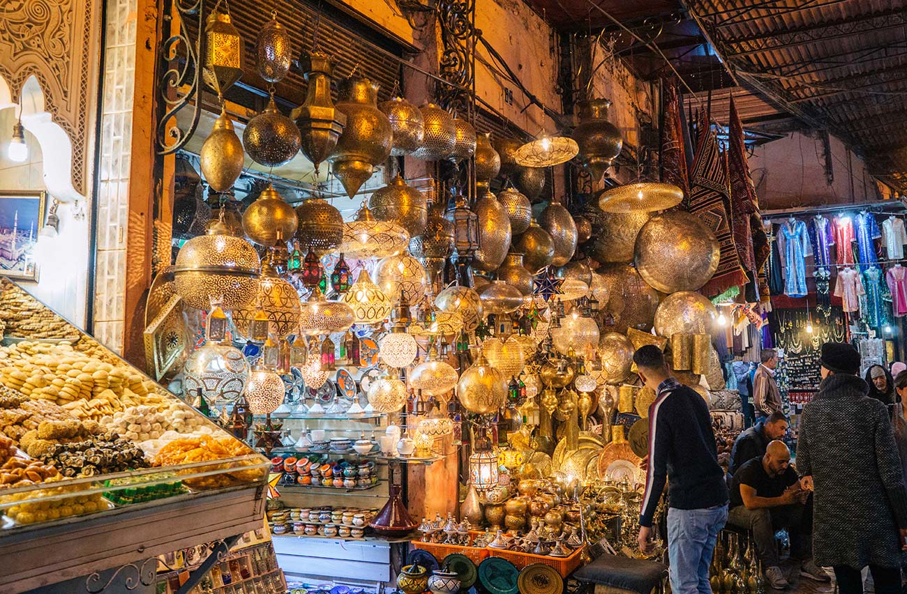 A guide to surviving the souks in Marrakech, Morocco travel blog post