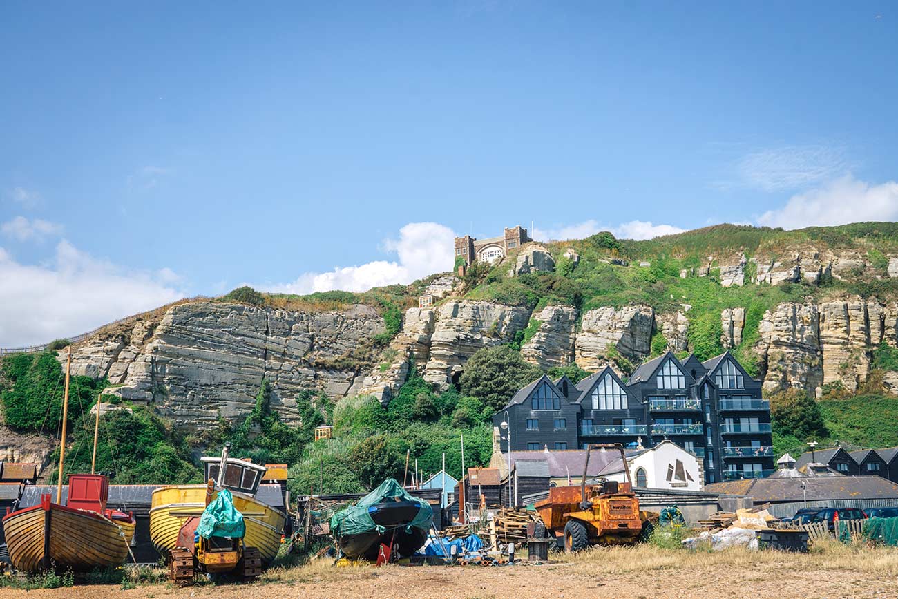Things to do in Hastings - a day trip from London blog post
