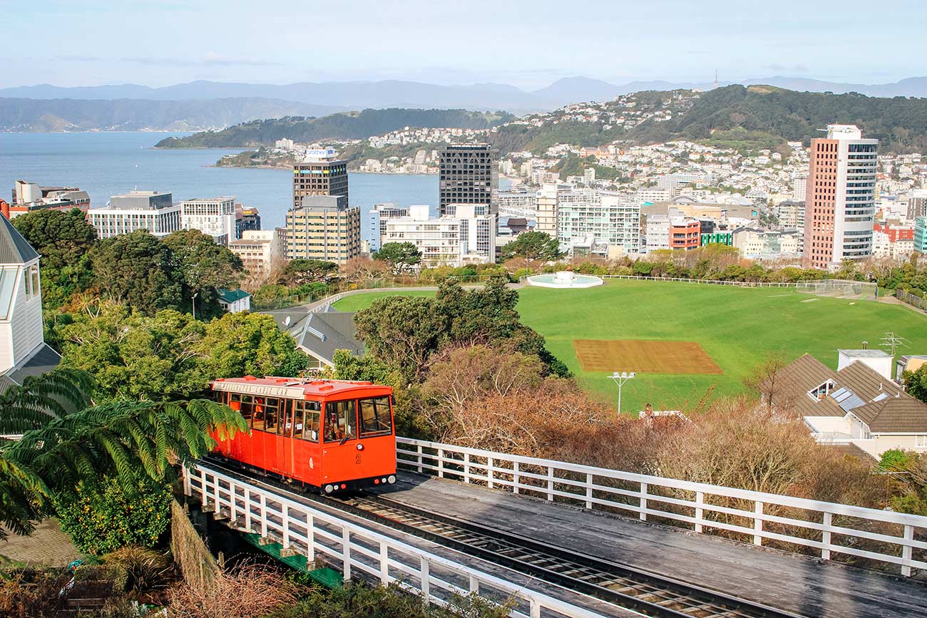Wellington's cable car. The ultimate New Zealand bucket list - top 50 things to do