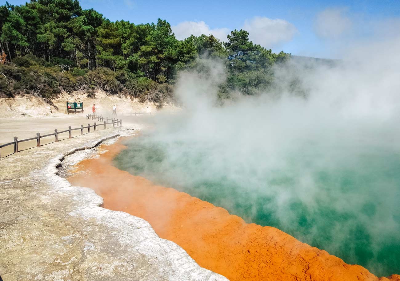 Wai-O-Tapu Thermal Wonderland Park. The ultimate New Zealand bucket list - top 50 things to do