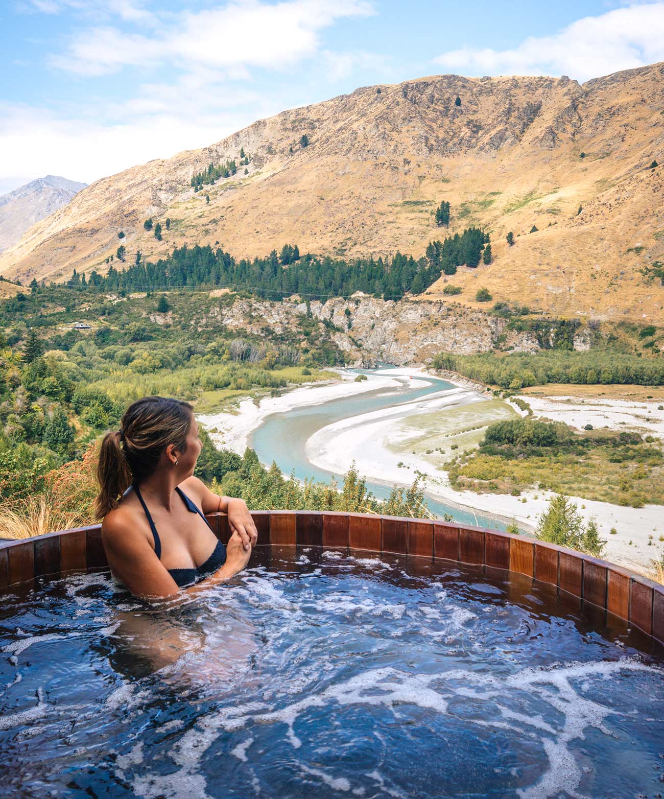 Onsen Spa in Queenstown. The ultimate New Zealand bucket list - top 50 things to do