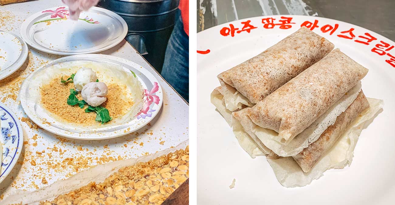The best Taiwanese food - ultimate Taiwan food guide - peanut ice cream roll