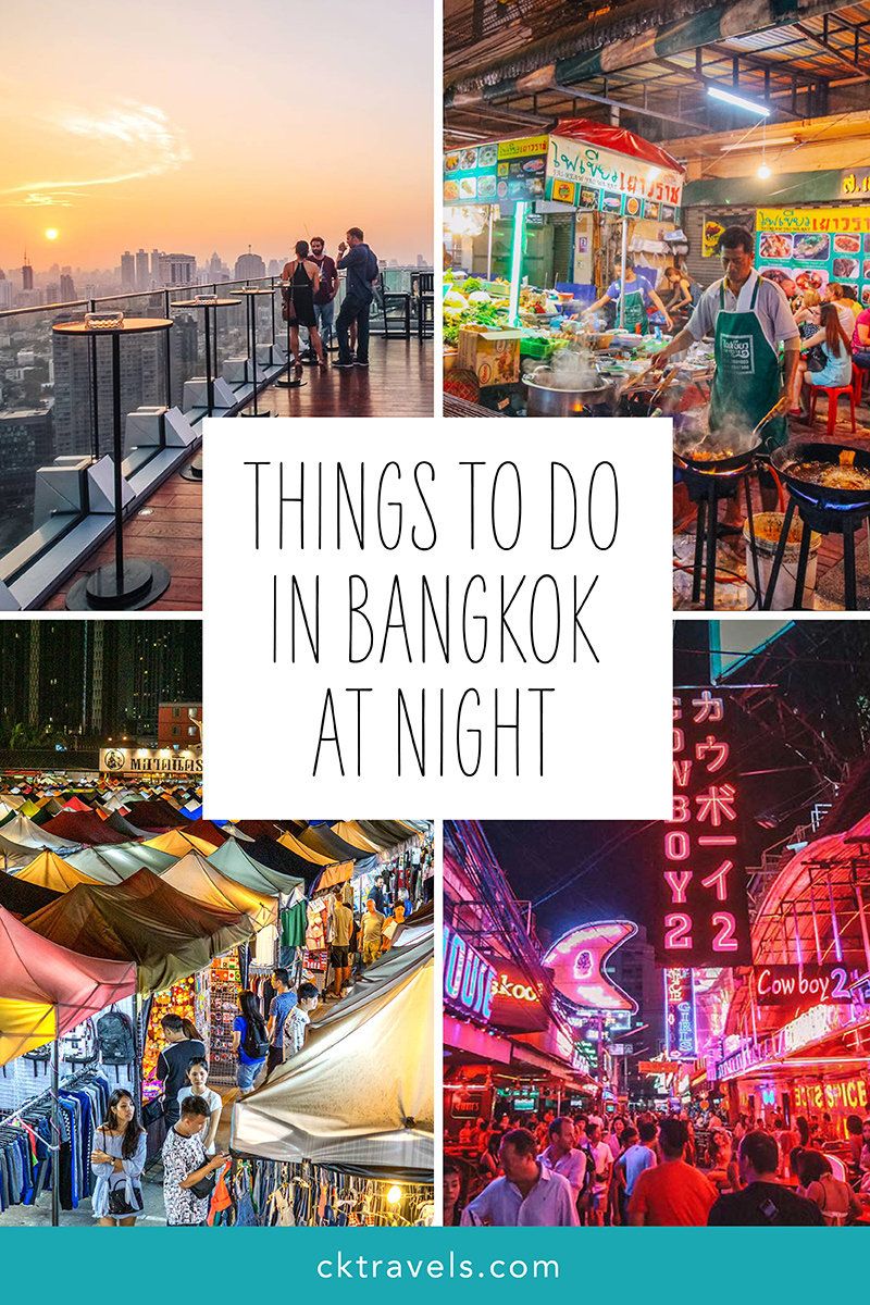 Things to do in Bangkok at night 