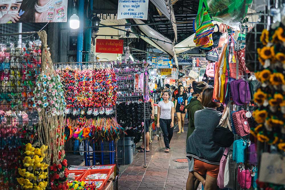 Sampeng Lane market Chinatown Bangkok