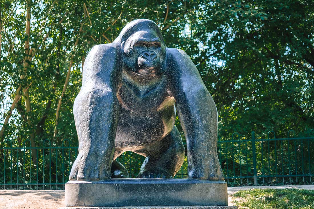 Guy The Gorilla in Crystal Palace Park