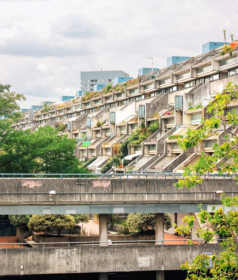 Rowley Way Brutalist Estate in London - visiting the Alexandra & Ainsworth Estate