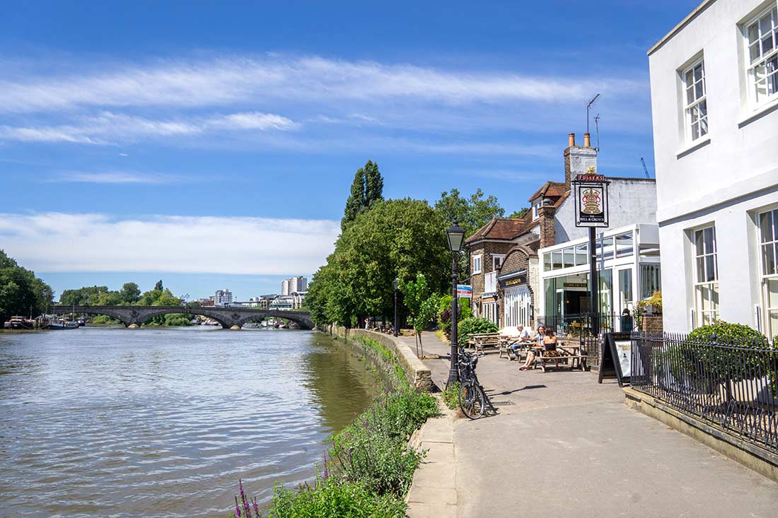 Strand on the Green Chiswick things to do Copyright CK Travels