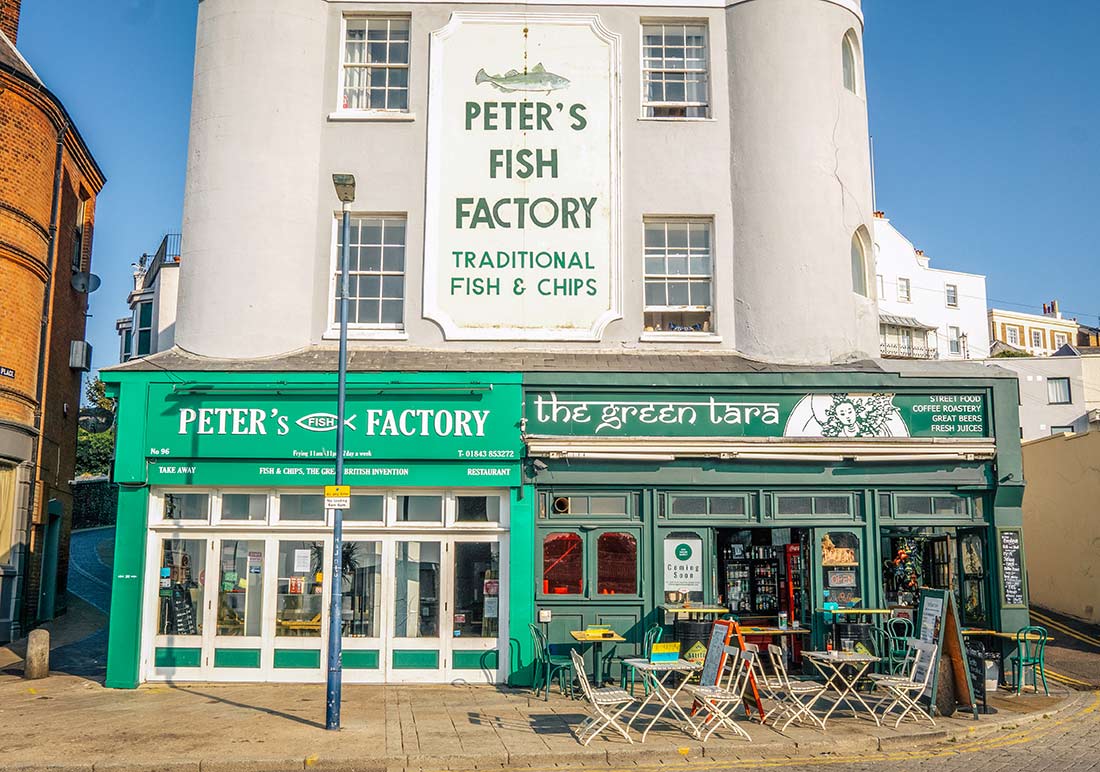 Peter’s Fish and Chips - Things to do in Ramsgate, Kent - a perfect day trip from London