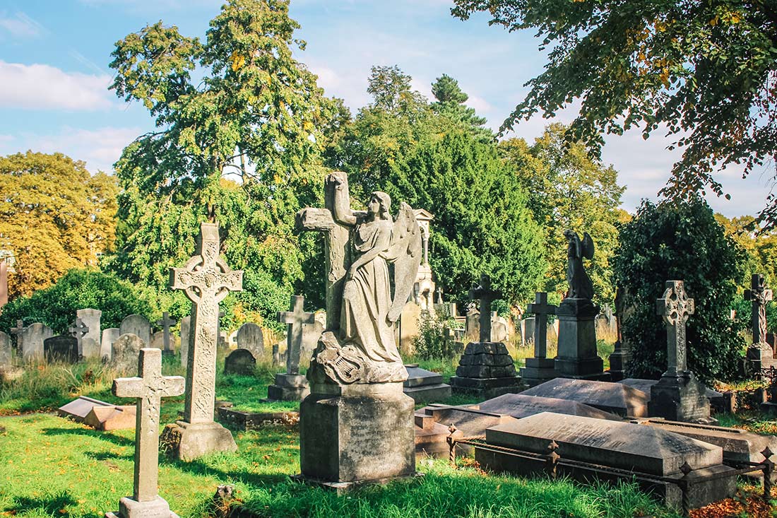 Brompton Cemetery, West London