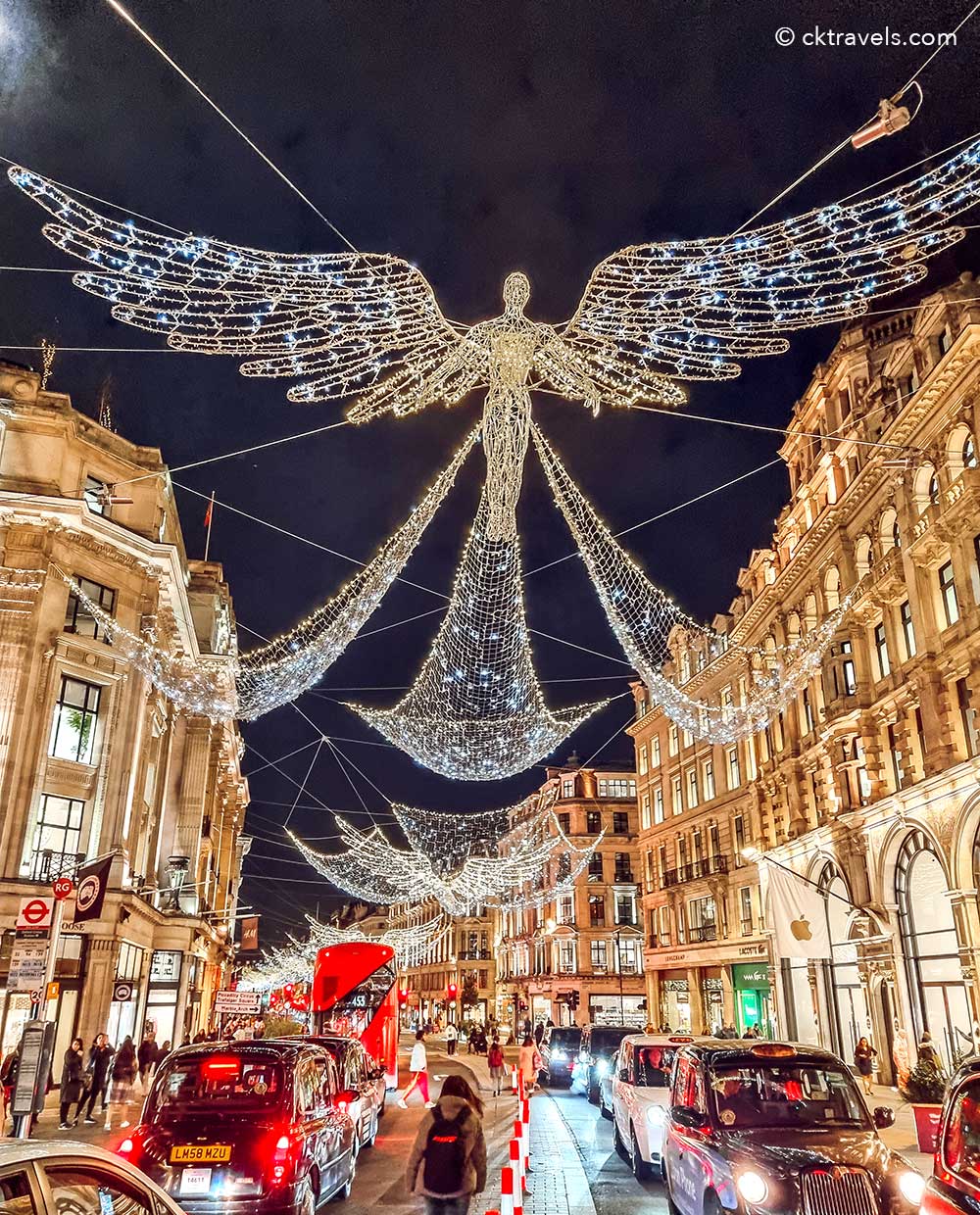 The Oxford Street Christmas Lights Return Tomorrow